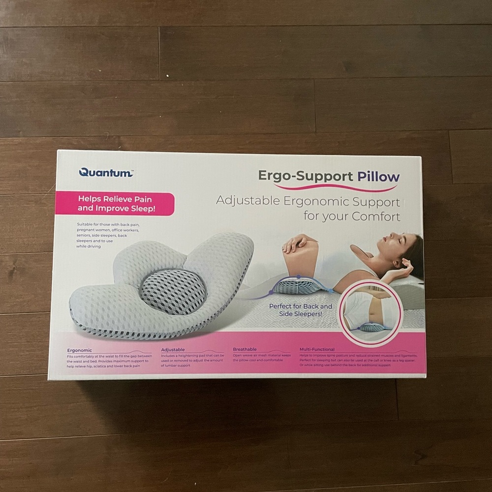 Quantum Ergo-Support Pillow